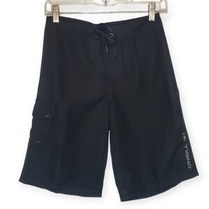 NWT O'neill Black Santa Cruz Solid Boardshorts